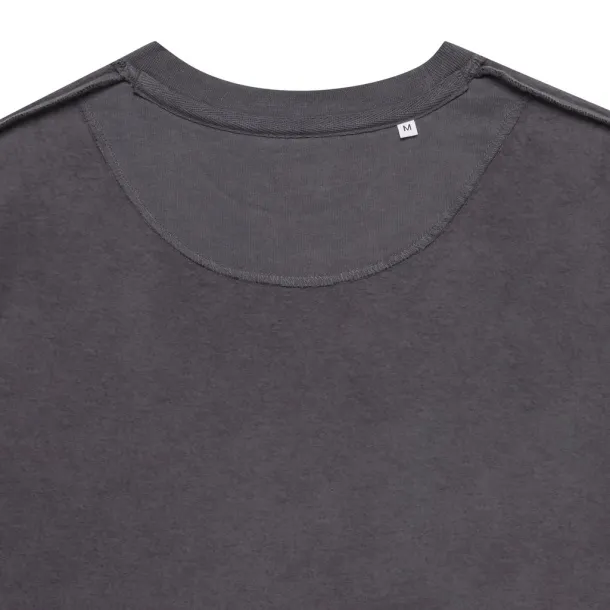  Iqoniq Zion recycled cotton crew neck - iqoniq anthracite