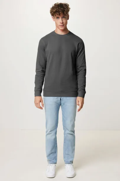  Iqoniq Zion unisex pulover od recikliranog pamuka, 340 g/m² - iqoniq anthracite