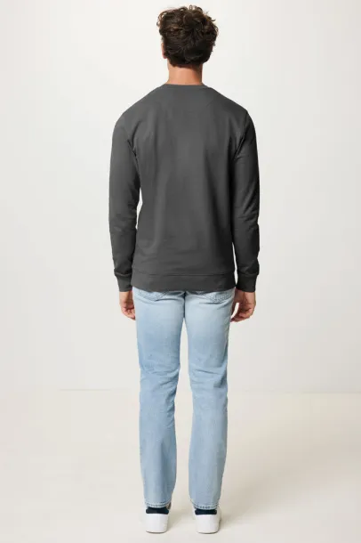  Iqoniq Zion unisex pulover od recikliranog pamuka - iqoniq anthracite