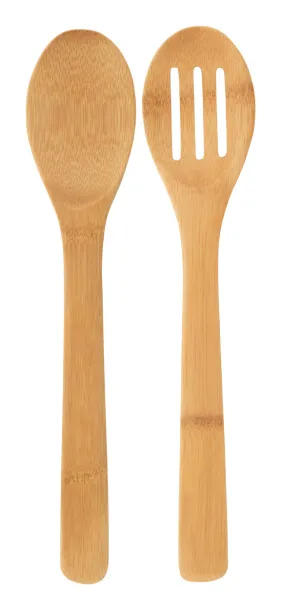 Escaro salad spoon set Natural