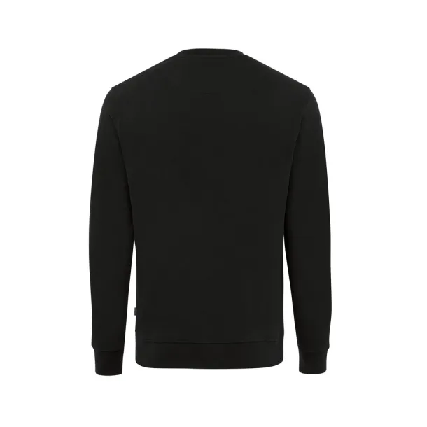  Iqoniq Zion unisex pulover od recikliranog pamuka, 340 g/m² - iqoniq Crna