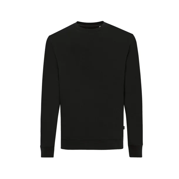  Iqoniq Zion unisex pulover od recikliranog pamuka, 340 g/m² - iqoniq Crna