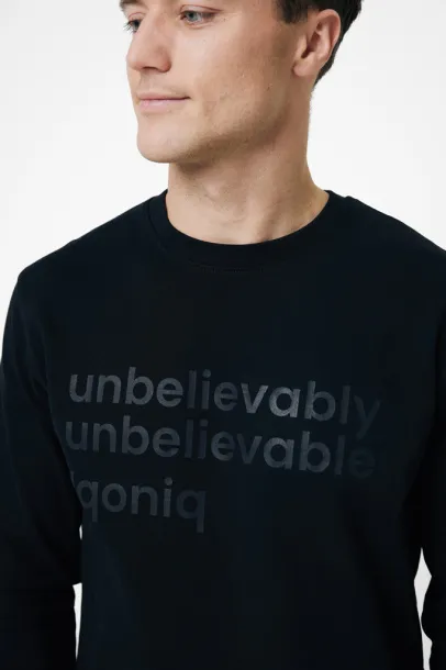  Iqoniq Zion recycled cotton crew neck - iqoniq Black 