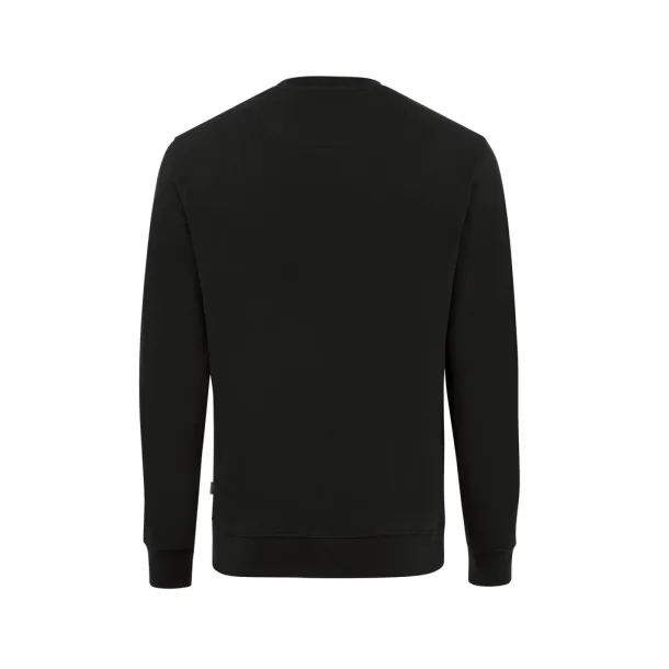  Iqoniq Zion unisex pulover od recikliranog pamuka, 340 g/m² - iqoniq Crna