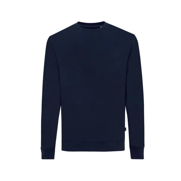  Iqoniq Zion unisex pulover od recikliranog pamuka, 340 g/m² - iqoniq navy