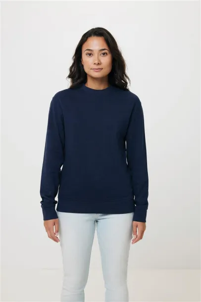  Iqoniq Zion unisex pulover od recikliranog pamuka, 340 g/m² - iqoniq navy