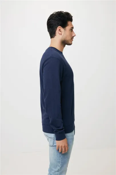  Iqoniq Zion unisex pulover od recikliranog pamuka, 340 g/m² - iqoniq navy