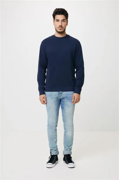 Iqoniq Zion unisex pulover od recikliranog pamuka, 340 g/m² - iqoniq navy