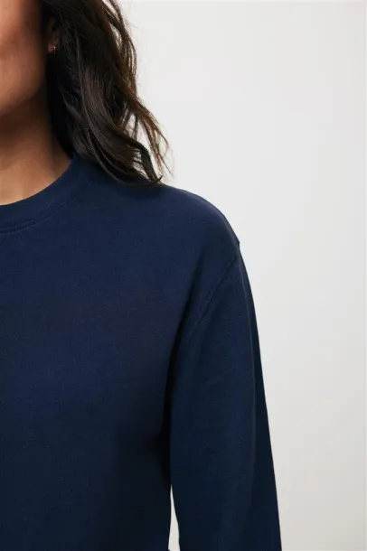  Iqoniq Zion unisex pulover od recikliranog pamuka, 340 g/m² - iqoniq navy