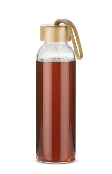 VIDO Glass bottle  560 ml Prozirna