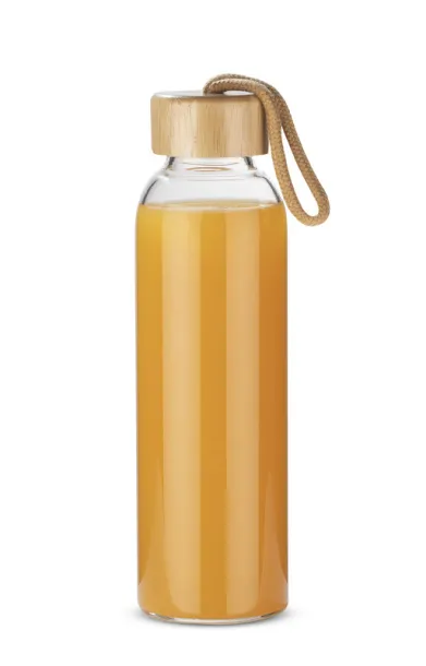VIDO Glass bottle  560 ml Prozirna