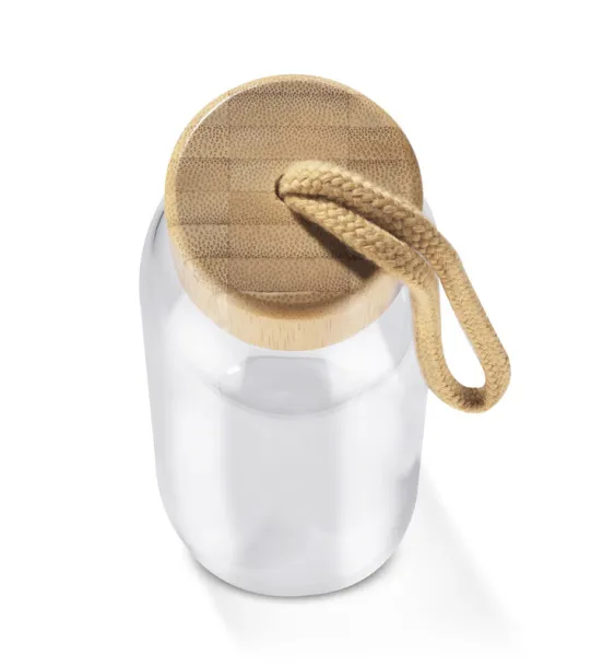 VIDO Glass bottle  560 ml Prozirna