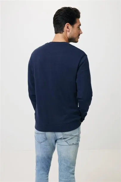 Iqoniq Zion unisex pulover od recikliranog pamuka, 340 g/m² - iqoniq navy
