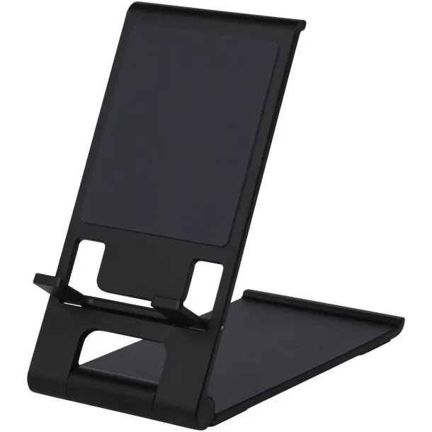 Rise slim aluminium phone stand - Tekiō® Solid black