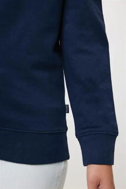  Iqoniq Zion unisex pulover od recikliranog pamuka, 340 g/m² - iqoniq navy