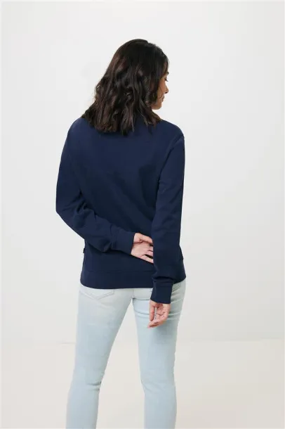  Iqoniq Zion unisex pulover od recikliranog pamuka, 340 g/m² - iqoniq navy