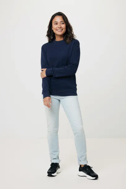  Iqoniq Zion unisex pulover od recikliranog pamuka, 340 g/m² - iqoniq navy