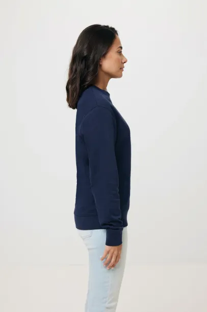  Iqoniq Zion unisex pulover od recikliranog pamuka, 340 g/m² - iqoniq navy