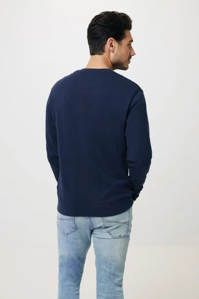  Iqoniq Zion unisex pulover od recikliranog pamuka, 340 g/m² - iqoniq navy