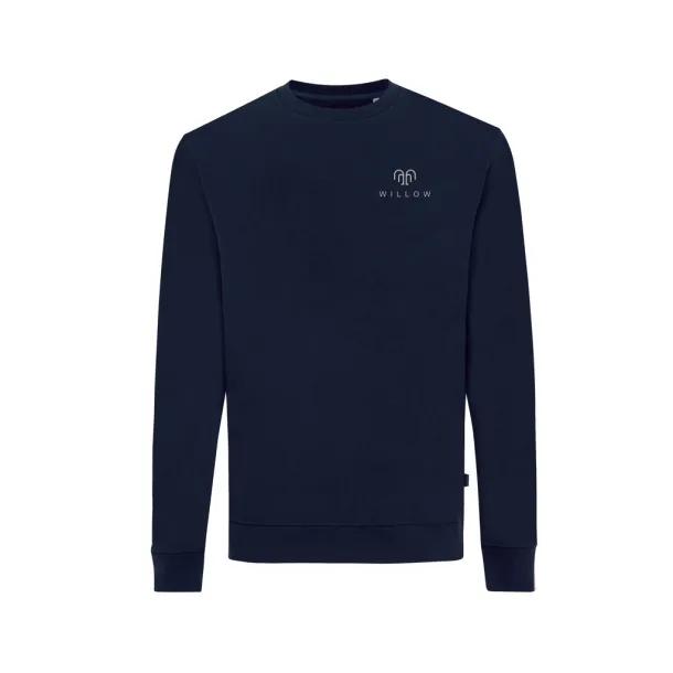  Iqoniq Zion unisex pulover od recikliranog pamuka, 340 g/m² - iqoniq navy