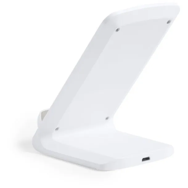  Wireless charger 10W, phone stand white