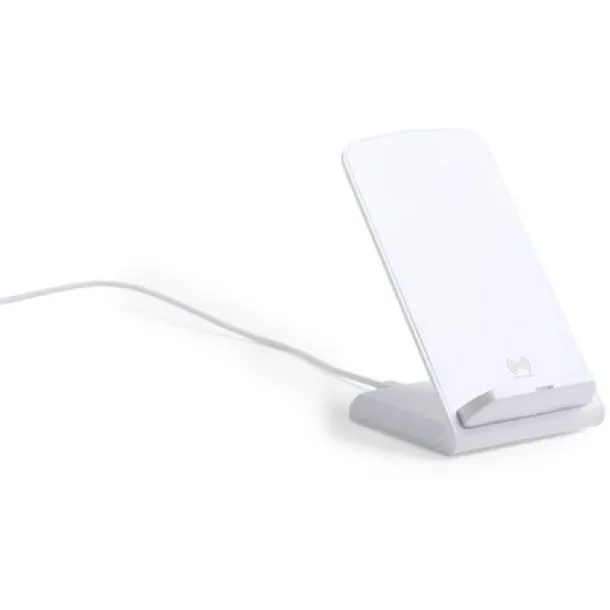  Wireless charger 10W, phone stand white