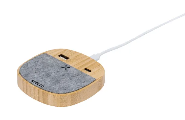 Mekens wireless charger Dark grey