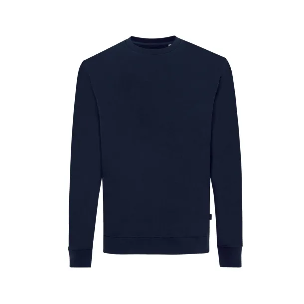  Iqoniq Zion unisex pulover od recikliranog pamuka, 340 g/m² - iqoniq navy