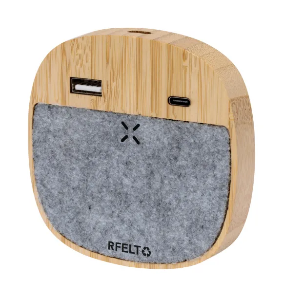 Mekens wireless charger Dark grey