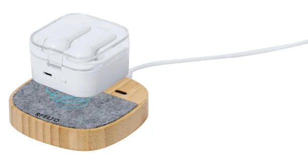 Mekens wireless charger Dark grey