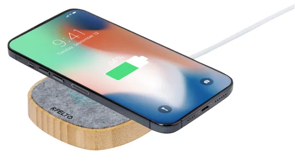 Mekens wireless charger Dark grey