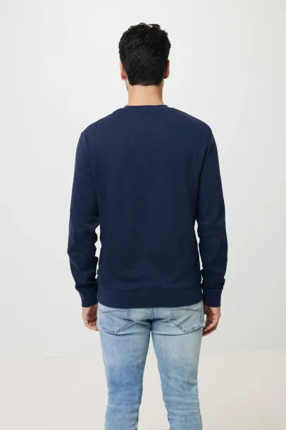  Iqoniq Zion unisex pulover od recikliranog pamuka, 340 g/m² - iqoniq navy