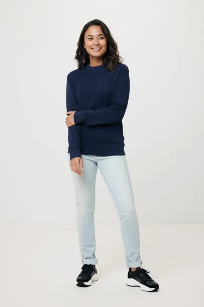  Iqoniq Zion unisex pulover od recikliranog pamuka, 340 g/m² - iqoniq navy
