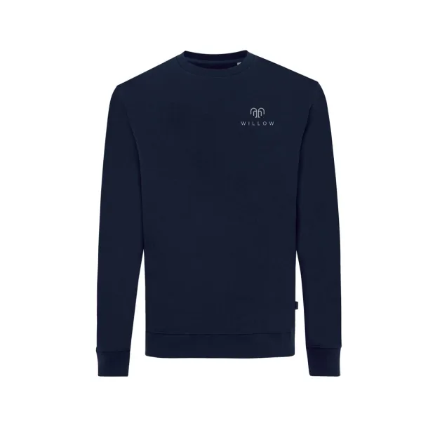  Iqoniq Zion unisex pulover od recikliranog pamuka, 340 g/m² - iqoniq navy