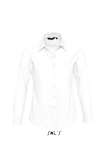  SOL'S EMBASSY - LONG SLEEVE OXFORD WOMEN'S SHIRT - SOL'S White