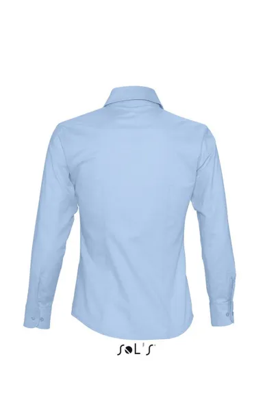  SOL'S EMBASSY - LONG SLEEVE OXFORD WOMEN'S SHIRT - SOL'S Sky blue