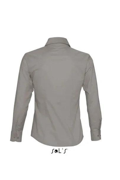  SOL'S EMBASSY - LONG SLEEVE OXFORD WOMEN'S SHIRT - SOL'S Silver