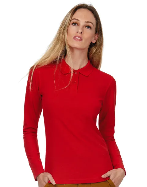  Ženska polo majica dugih rukava, 180 g/m² - B&C
