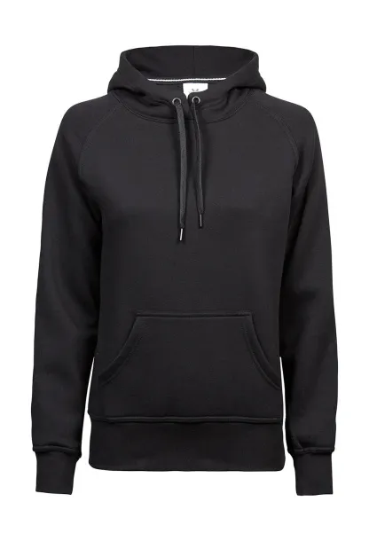  Ladies Hooded Sweat - Tee Jays Black