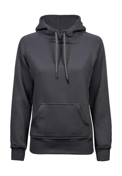  Ladies Hooded Sweat - Tee Jays Tamno siva