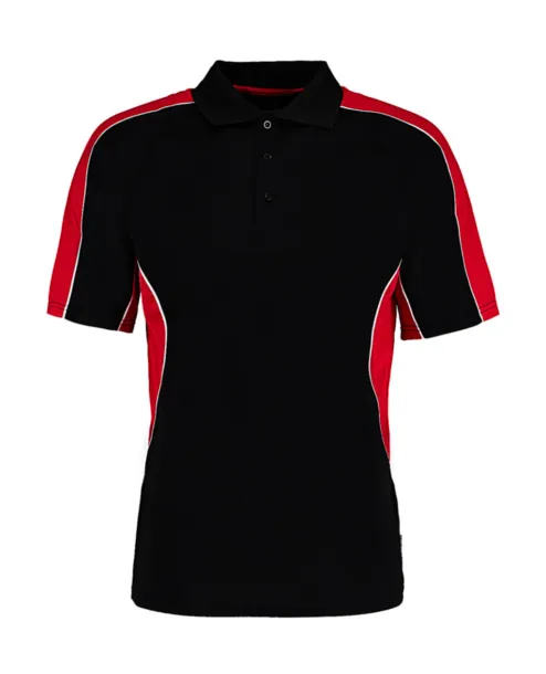  Classic fit Cooltex® dvobojna polo majica, 140 g/m² - Gamegear Crna Crvena