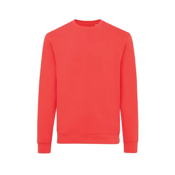  Iqoniq Zion unisex pulover od recikliranog pamuka, 340 g/m² - iqoniq luscious red