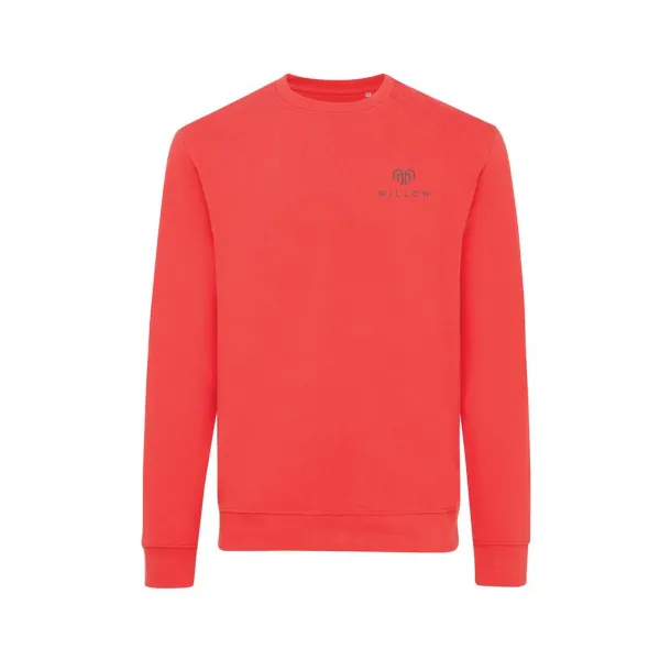  Iqoniq Zion unisex pulover od recikliranog pamuka, 340 g/m² - iqoniq luscious red