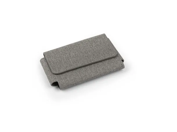 POST name card holder with money clip Gray