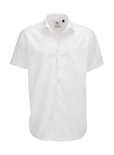  Smart SSL/men Poplin Shirt - B&C Bijela