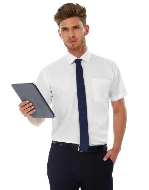  Smart SSL/men Poplin Shirt - B&C