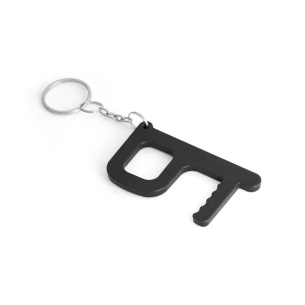 HANDY SAFE Antibacterial multifunction keyring Black