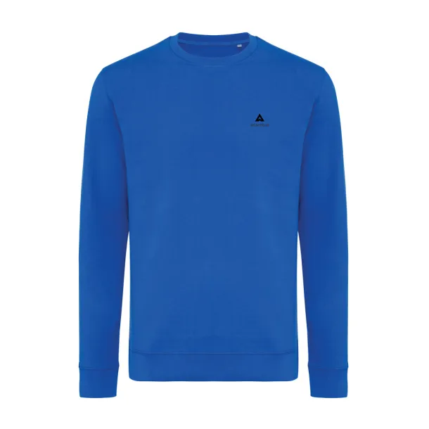  Iqoniq Zion recycled cotton crew neck - iqoniq blue 