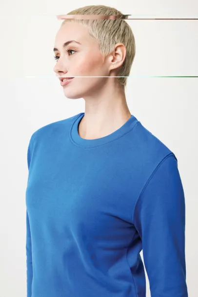 Iqoniq Zion unisex pulover od recikliranog pamuka, 340 g/m² - iqoniq Kraljevski plava