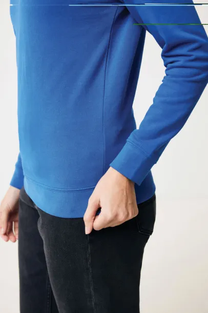  Iqoniq Zion recycled cotton crew neck - iqoniq Kraljevski plava